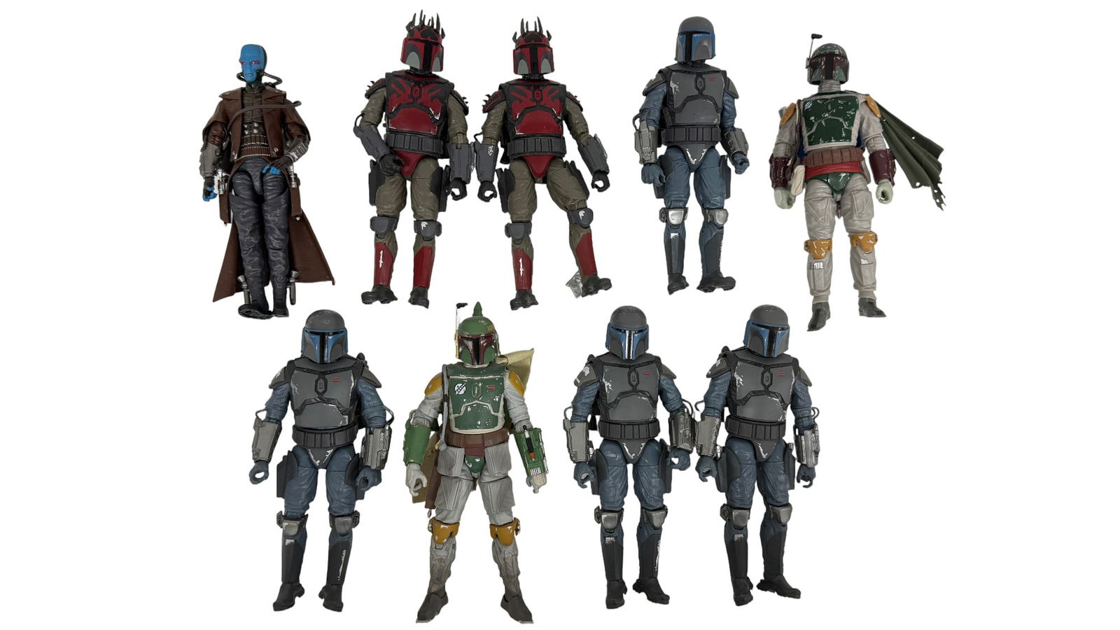 Star Wars Mandalorian/Boba Fett Figure Lot (1 of 4)