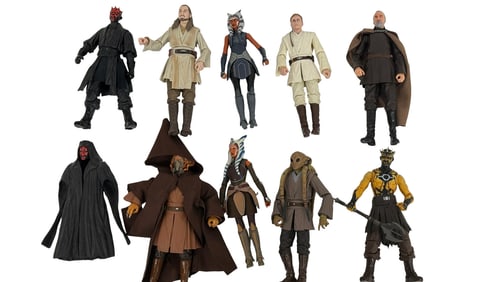 Star Wars Jedi/Sith Figure Lot