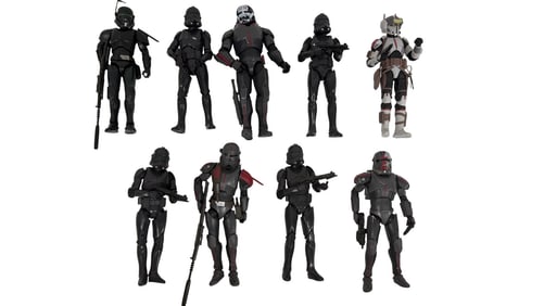 Star Wars Black Series Bad Batch & Troopers