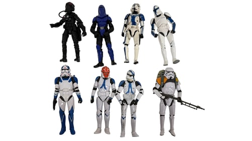Star Wars Clone & Imperial Trooper Figures