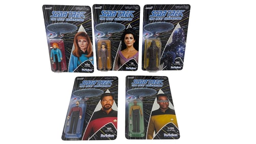 Star Trek Next Generation Reaction Figures