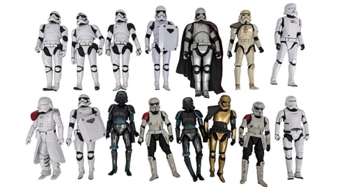 Star Wars First Order & Imperial Trooper Lot