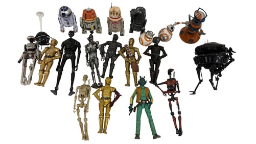Star Wars Droids & Robots Figure Lot