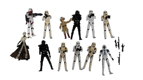 Star Wars Stormtrooper & Death Trooper Figure Lot