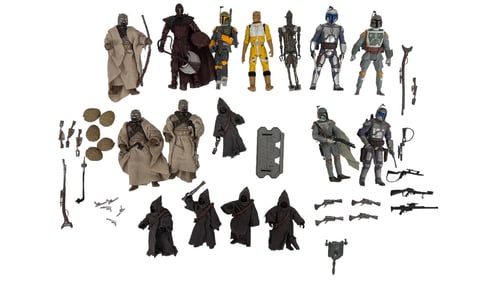 Star Wars Bounty Hunter & Tusken Raider Lot