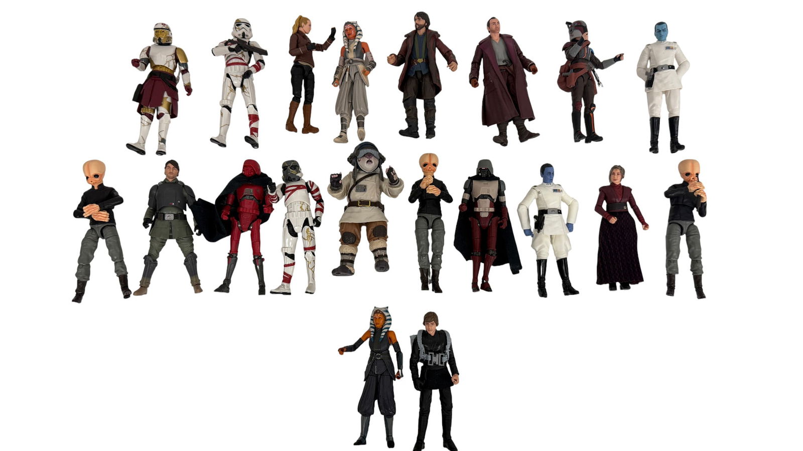 Star Wars Mixed Character Figure Lot (1 of 6)