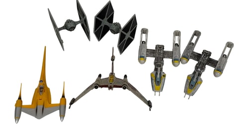 Star Wars Starfighter Vehicle Lot