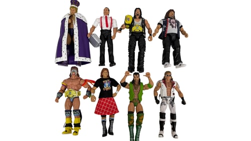 WWE Classic Superstar Figure Lot 1