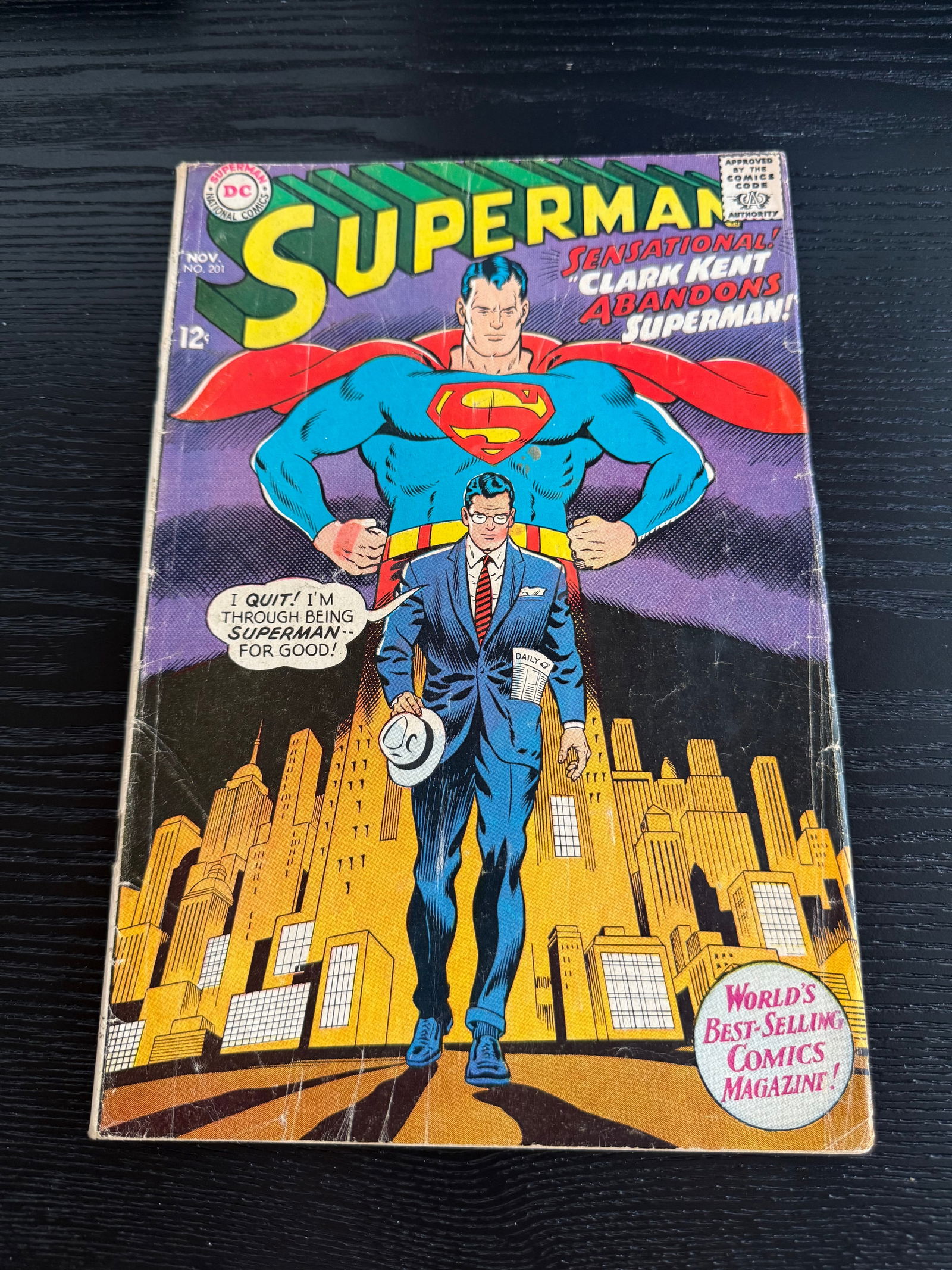 Superman #201 (DC, 12¢) (1 of 2)