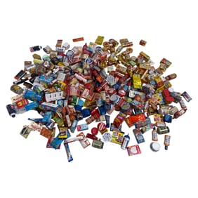 Lot of Hundreds of Mini Brands Food Toys
