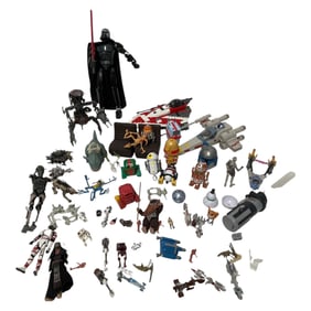 Lot of Star Wars Figures and Accessories