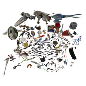 Lot of Star Wars Ships and Accessories