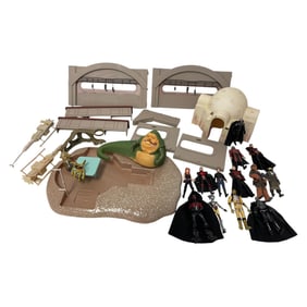 Star Wars Jabba Palace Playset Lot