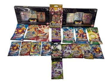 Dragon Ball Super Theme Decks and Booster Lot