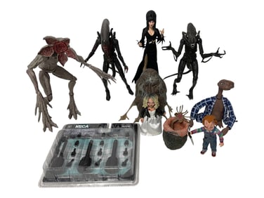 Horror and Sci-Fi Figures Lot
