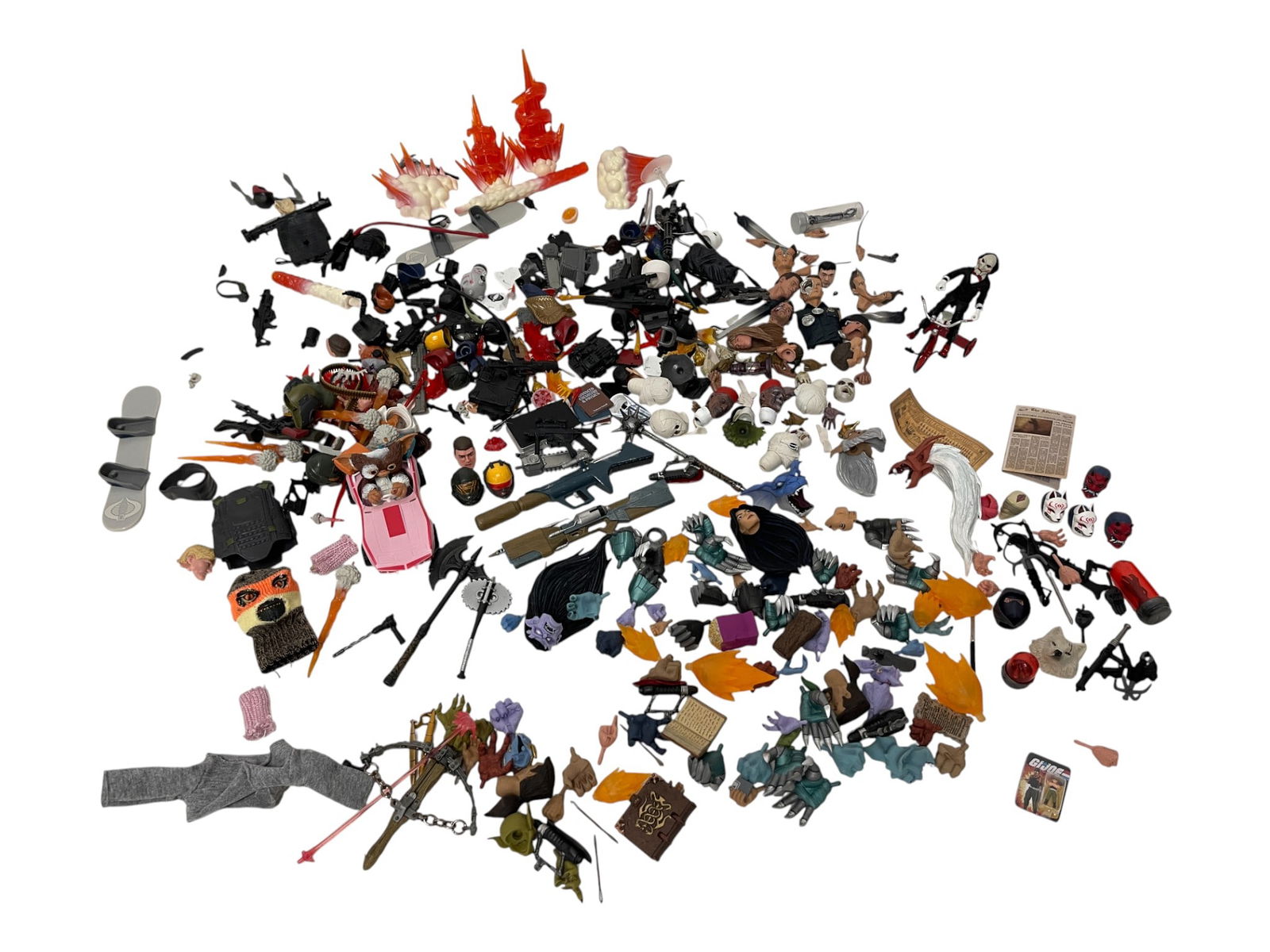 Mixed Action Figures Accessories Lot (1 of 7)