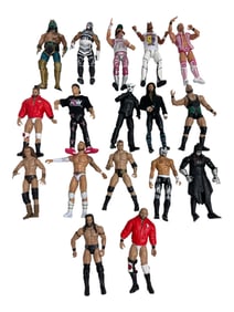 Wrestling Figures Mixed Lot
