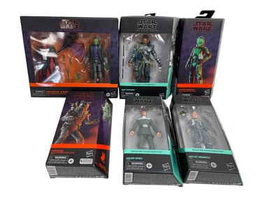Star Wars Black Series and Rogue One Figures