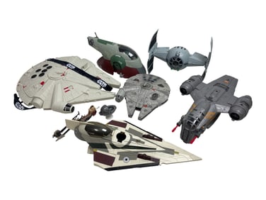 Star Wars Vehicle Collection with Millennium Falcon