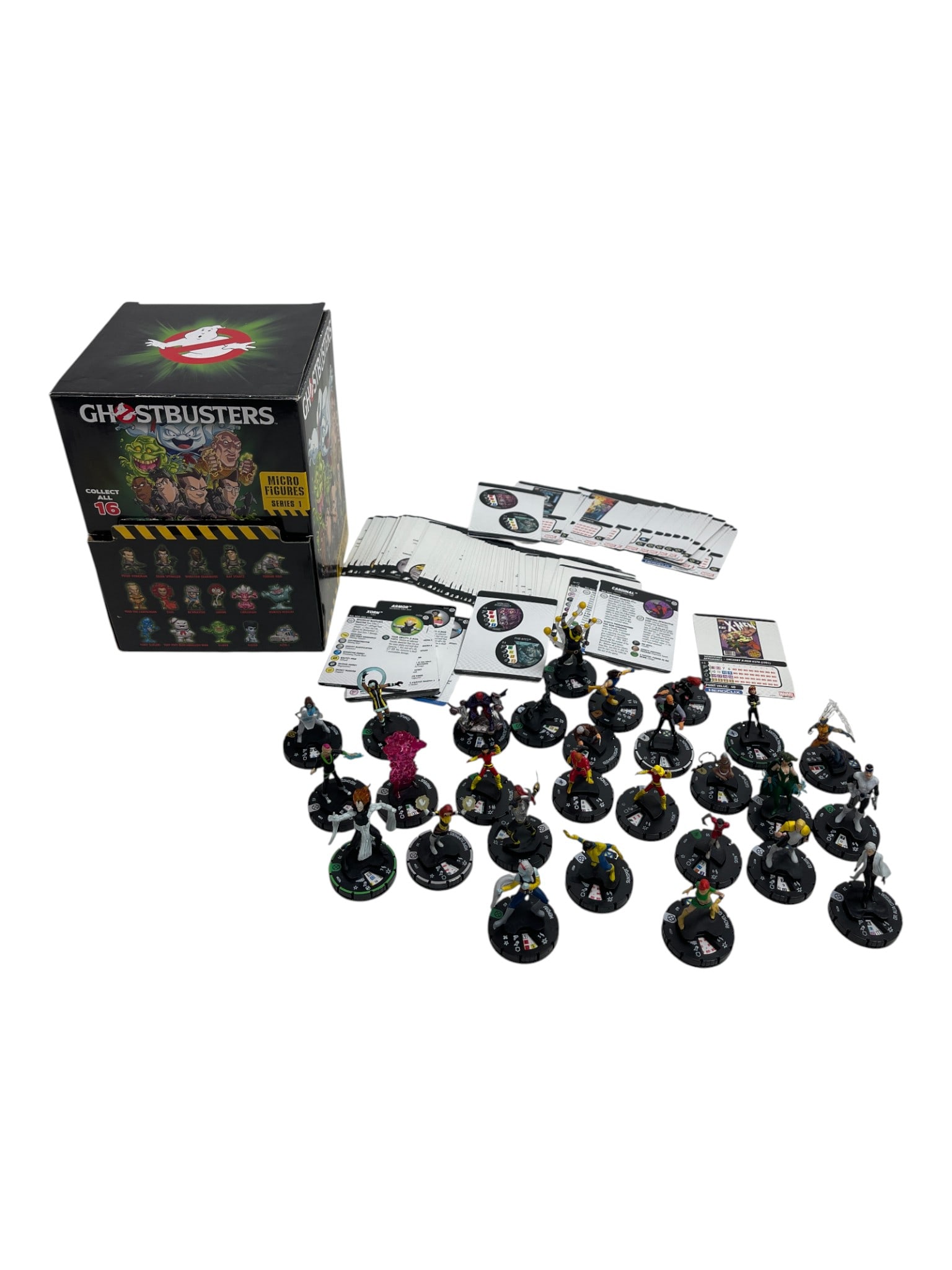 Ghostbusters Heroclix Collection with Figures and Cards (1 of 3)