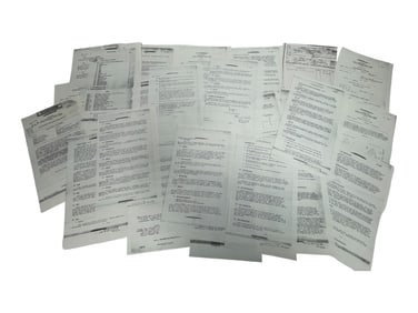 WWII Era Confidential Documents Archive Collection
