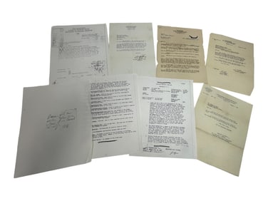 WWII War Department and Classified Message Papers
