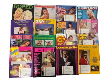 Vintage Nude Adult Model Magazines