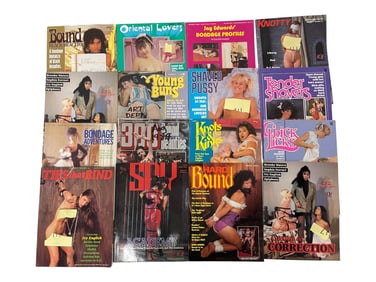 Vintage Nude Adult Model Magazines