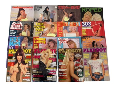 Vintage Nude Adult Model Magazines