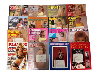 Vintage Nude Adult Model Magazines