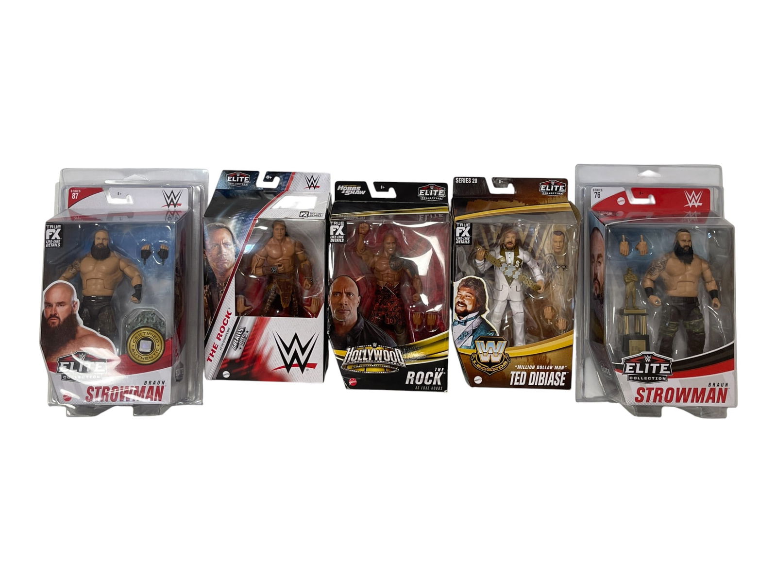 WWE Elite & Legends Action Figures Lot (1 of 4)