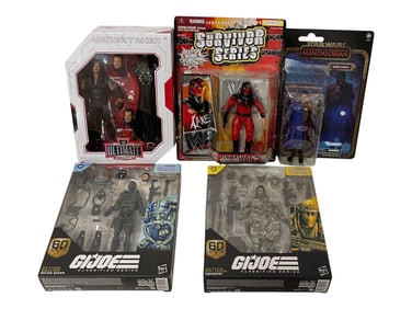 WWE Undertaker & G.I. Joe Classified Series Lot