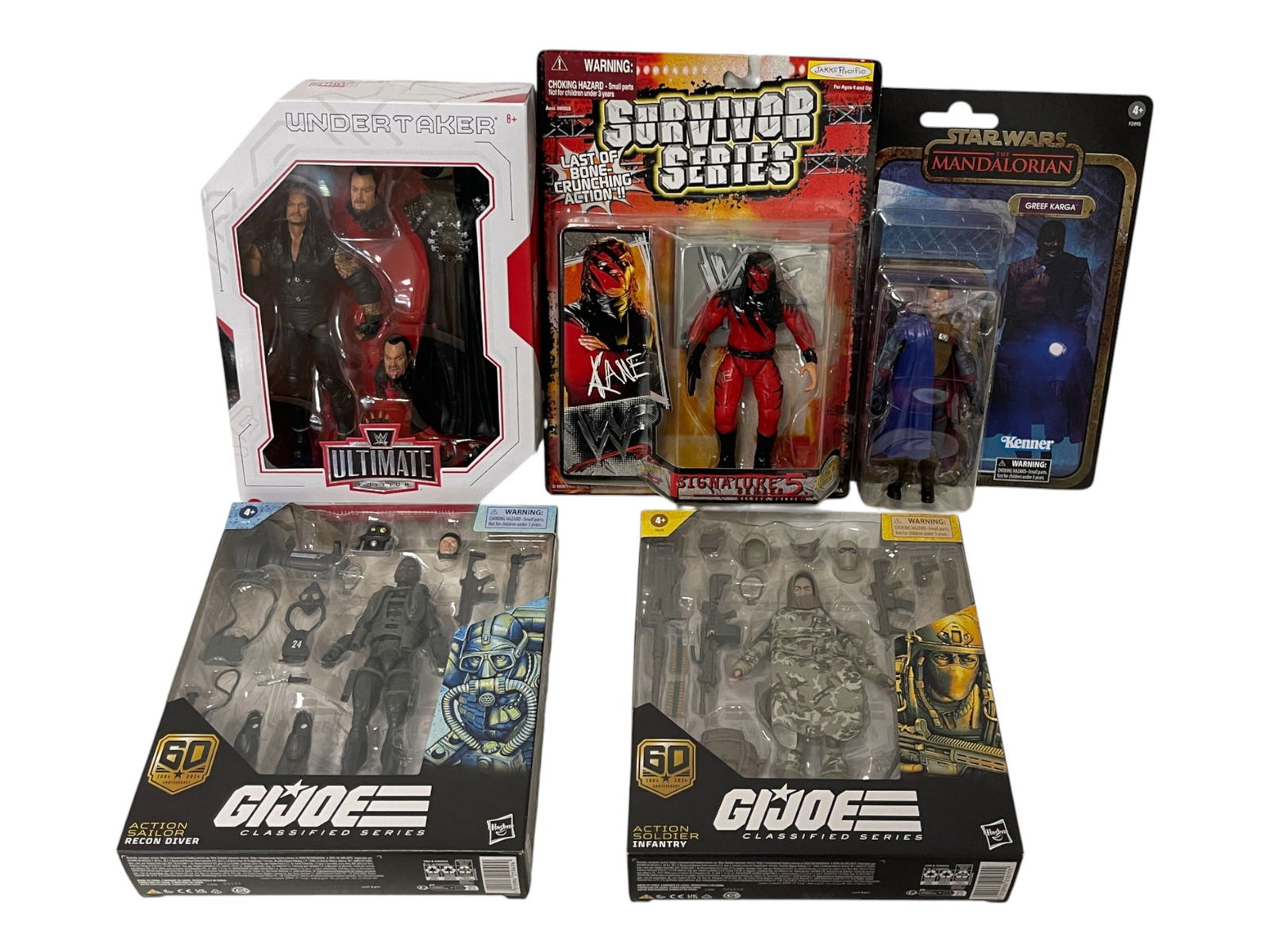 WWE Undertaker & G.I. Joe Classified Series Lot (1 of 5)