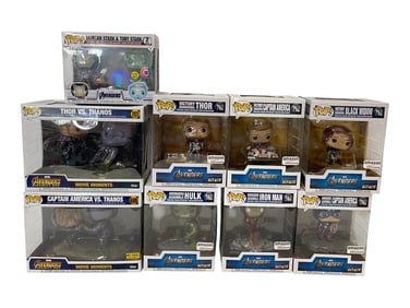 Marvel Avengers Funko Pop! Deluxe & Movie Moments Collection