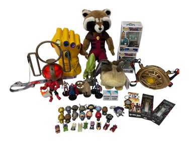 Marvel Guardians of the Galaxy & Avengers Collectible Lot