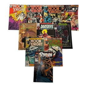 Moon Knight, Namor & Spawn Comic Collection