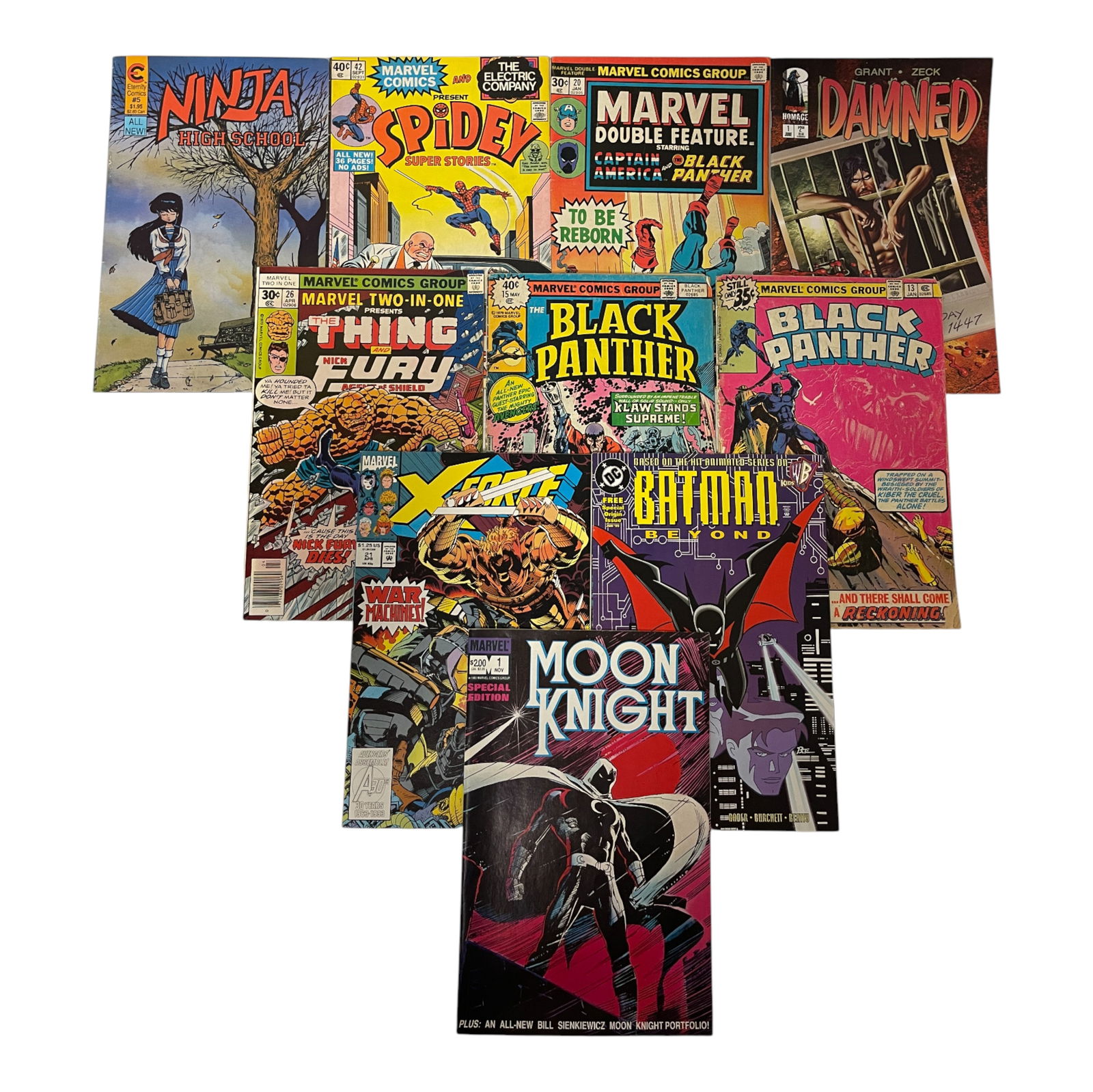 Black Panther, X-Force & Batman Beyond Comics (1 of 4)