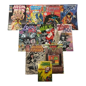 Iron Man, Ghost Rider, Hulk & Lobo Comics