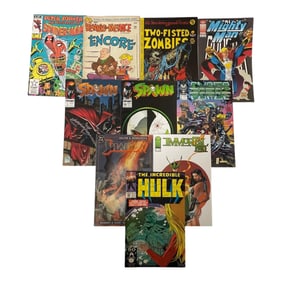 Spawn, Spider-Ham & Hulk Comic Lot