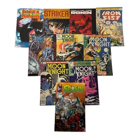 Battle Angel Alita, Ronin, Moon Knight & Spawn Comics