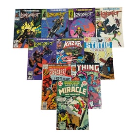 Longshot Limited Series & Marvel Assorted Comics Lot
