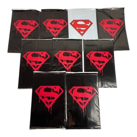 Superman 'Death of Superman' Black Bag Lot