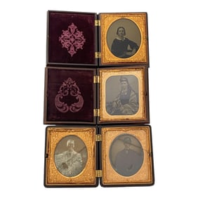 Antique Ambrotype & Tintype Photographs (4)