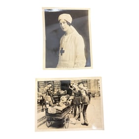 WWI Heavy Artillery Gun Crew Photo