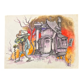 Original Fantasy Watercolor Artwork