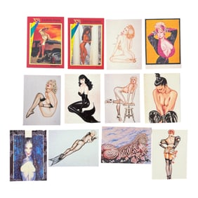 Erotic Pin-Up Art Print Collection