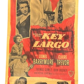 Original Movie Poster 'Key Largo'