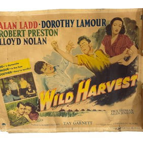 Original Movie Poster 'Wild Harvest'