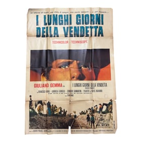 Italian Movie Poster 'I Lunghi Giorni Della Vendetta'