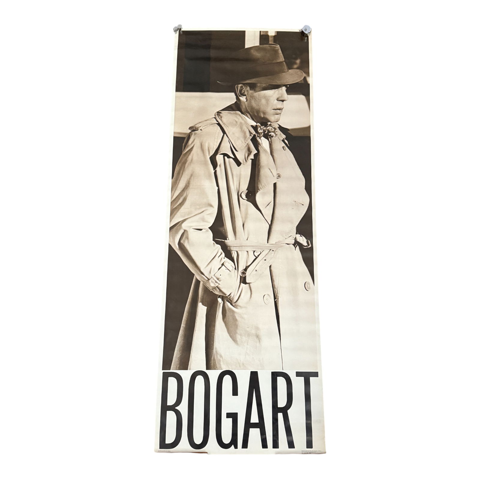 Vintage Humprey Bogart Poster (1 of 5)